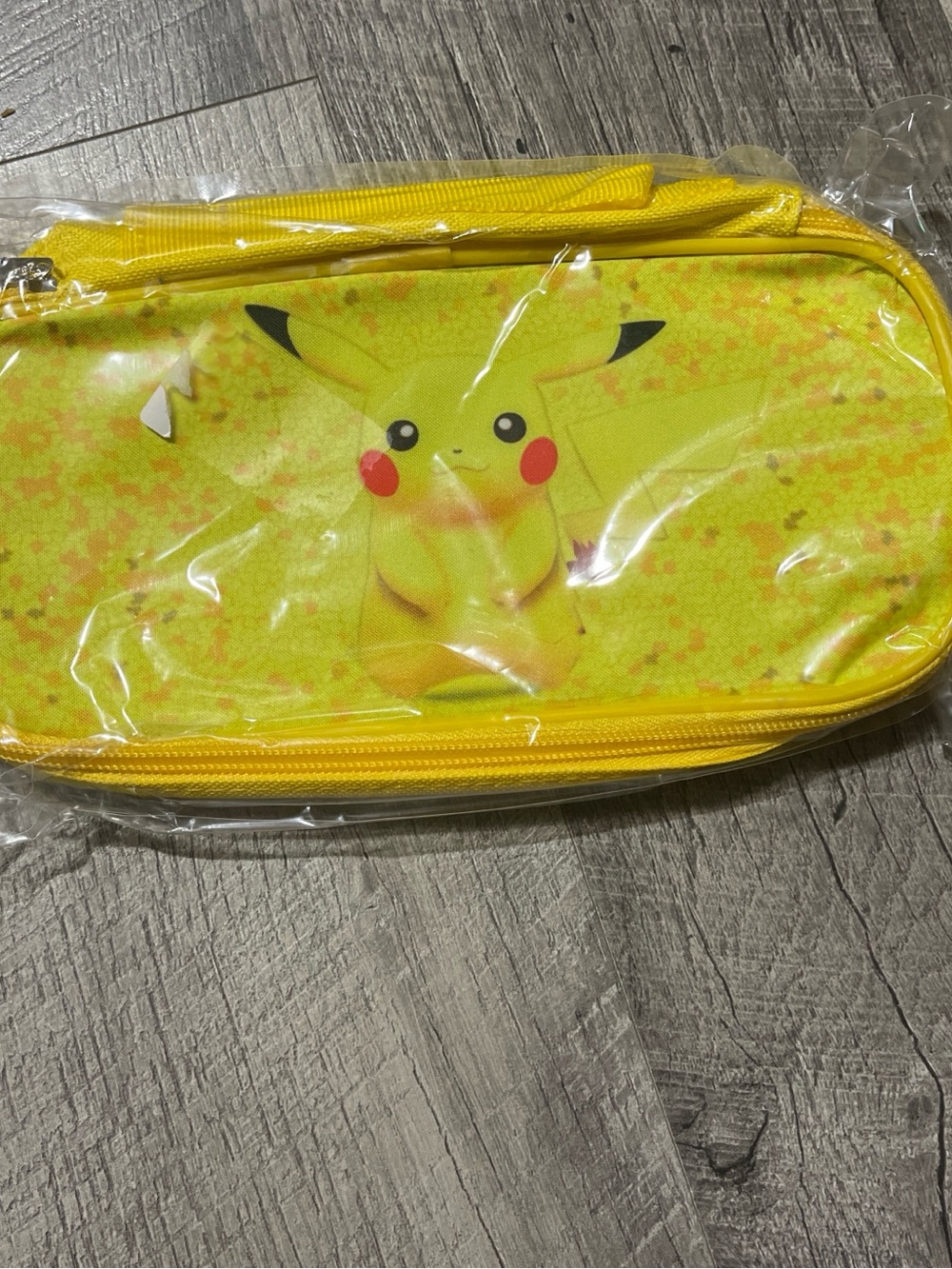 Pikachu Yellow Kids Pencil Case - Yellow